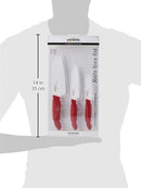 Kyocera FK-3PC WHRD 3Piece Advanced ceramic Revolution Series Knife Set