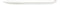 Set Of 2 Contemporary Slim Rhomboid White Porcelain Serving Platter Plates 14"L