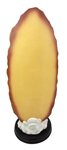Ebros Gift Our Blessed Virgin Lady of Guadalupe Holy Mother Catholic Divinity Figurine 12" H with Brass Plate Base