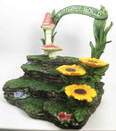 Fantasy Meadowland Gardens Green Nature Park Display Figurine For Miniatures - Ebros Gift
