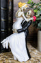 Love Never Dies Day Of The Dead Wedding Skeletons Groom Lifting Bride Figurine