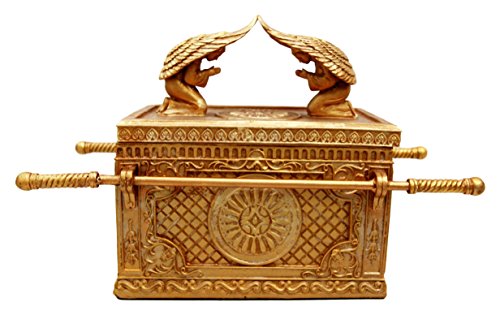 Ebros Ark Of The Covenant With Cherubim Angels Decorative Box 9.5"L (1:5 Scale)