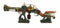 Ebros Annialator MK II Steampunk Rifle Figurine 29" Long Gas Chamber Ionizer Figurine