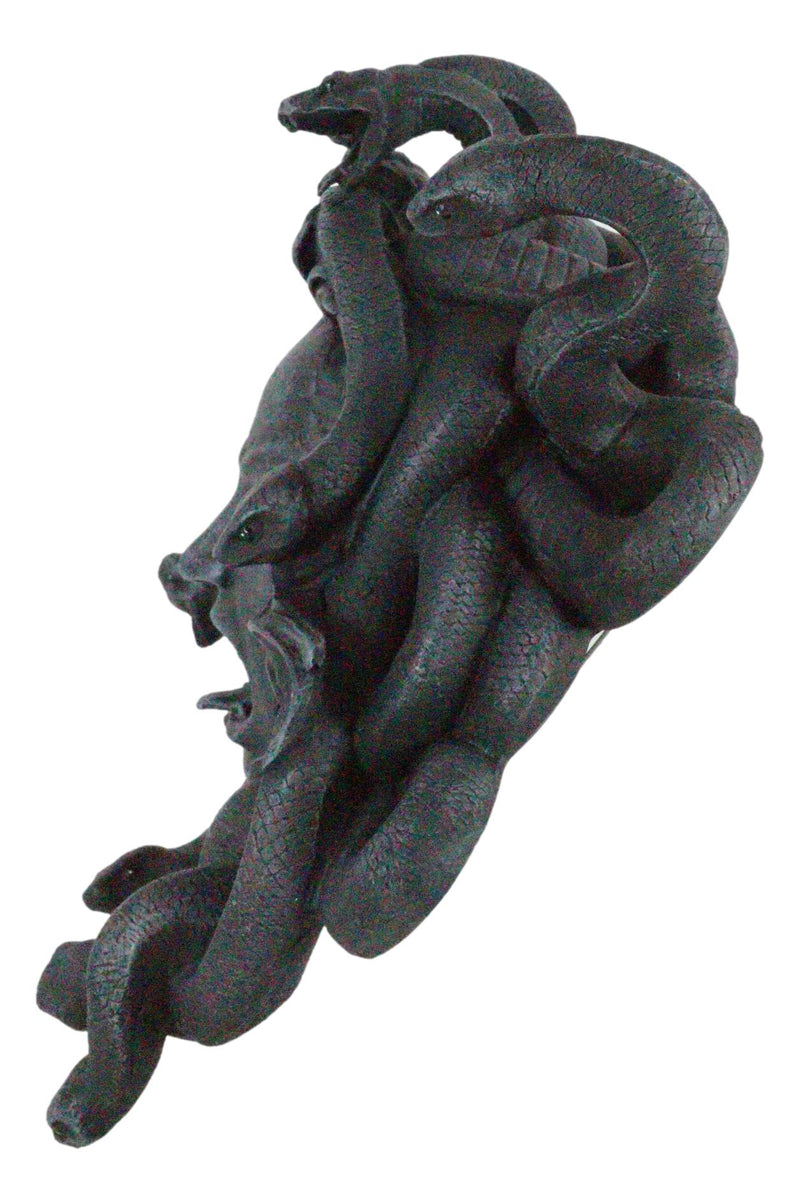 Ebros Greek Mythology Gorgon Goddess Medusa Head with Hair of Snakes Wall Decor