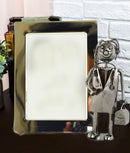 Ebros Physician Doctor Metal Sculpture 5"X7" Picture Frame Vertical Horizontal Display