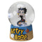 Siren Mermaid With Conch Betty Boop Whimsical Comical Glitter Water Globe 100mm