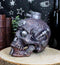 Steampunk Cyborg Steam Cerebrum Cobra Clan Tank Rusted Cranium Skull Figurine