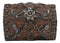 Ebros Kraken Octopus Pirate Haunted Chained Skull Treasure Chest Jewelry Box 5"L
