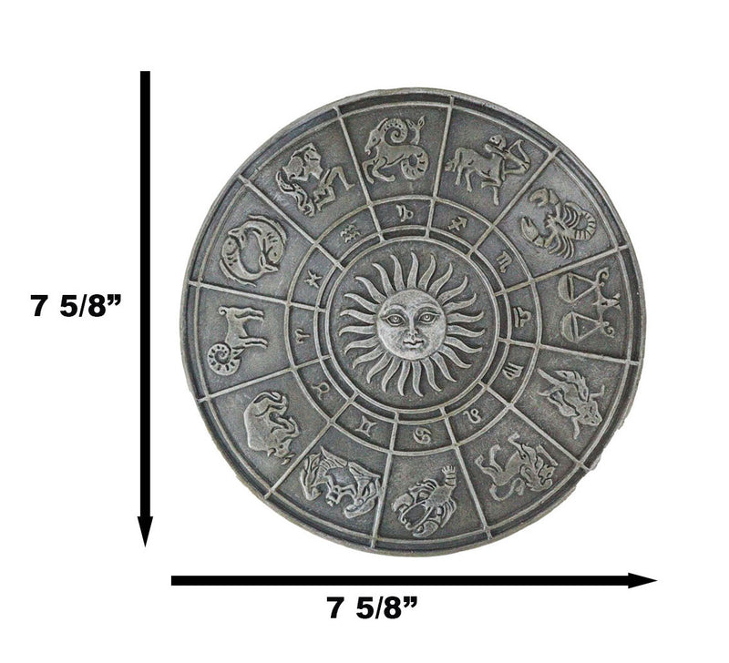 Greek Astrological Horoscopes Zodiac Constellations Belenos Sun God Wall Decor
