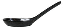 Glossy Black Melamine Soup Spoons Pack Of 6 Set Restaurant Supply Food Spoon
