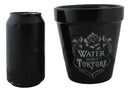 Water Don't Torture Rose Vines Wicca Witch Apothecary Flower Herbs Planter Pot