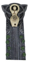 Wiccan Shaman Feminine Spiral Goddess Celtic Trinity Ivy Leaves Incense Burner