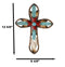 Southwest Native Indian Dreamcatcher Eagle Feathers Turquoise Rock Wall Cross