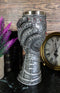 Ebros Medieval Knight Of Chivalry Gauntlet 9.5"H 8oz Wine Drink Goblet Chalice Cup