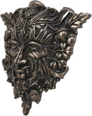 Ebros Faux Bronze Acorn and Clover Greenman Unique Wall Plaque Maxine Miller