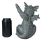 Ebros Whimsical Hip Hop Dabbing Garden Dragon Statue 9.25" Tall Look at My Dab