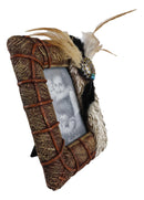 Pack Of 2 Indian Eagle Feathers Dreamcatcher 4X6 Wall Or Desktop Photo Frame
