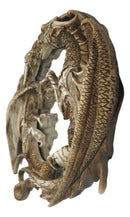 Medieval Arthur Fantasy Morgan Theomachia Feud Of Dragon Gods Wall Mirror Plaque