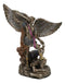 Small Guido Reni Saint Michael The Archangel Trampling On The Devil Figurine