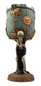 Ebros Greek Titan God Atlas Skeleton Bearing Globe 5oz Wine Drink Goblet Chalice Cup