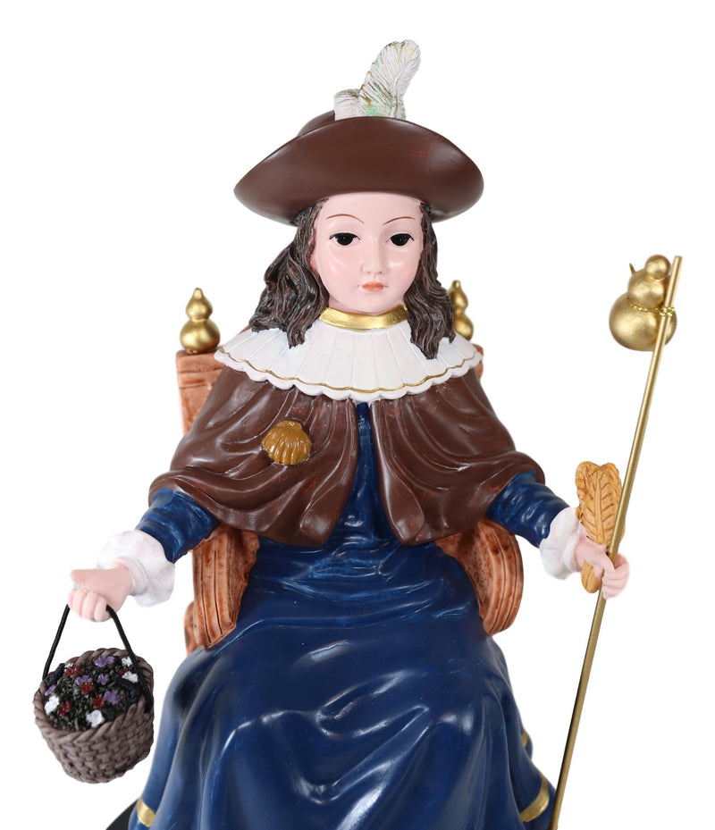 Ebros Roman Catholic Santo Nino De Holy Infant Of Atocha Figurine 13.5"H