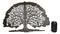 Rustic Longevity Tree of Life With Rich Branch And Root System Wall Cutout Decor