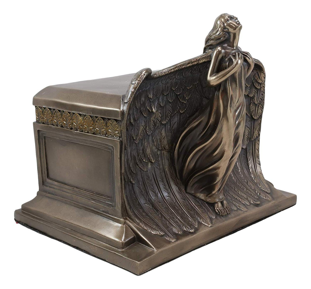 Ebros Heaven Bound Rising Angel Funeral Cremation Urn Resin Statue Memorial Angels 9"H