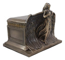 Ebros Heaven Bound Rising Angel Funeral Cremation Urn Resin Statue Memorial Angels 9"H