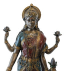 Large Hindu Goddess Of Prosperity And Wisdom Lakshmi Shri Thirumagal Statue 20"H