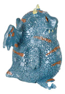 Proggle The Fat Little Blue Dragon With Tiny Wings Comical Chibi Small Figurine