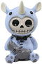 Ebros Furrybones Buster Figurine in Rhinoceros Costume 3" Tall Collectible