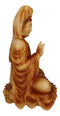 Ebros The Water and Moon Goddess Abhaya Mudra Kuan Yin Bodhisattva Statue 9" Tall Guan Yin Immortal Deity of Protection Reassurance and Blessing Museum Decorative Altar Figurine