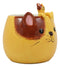 Ebros Adorable Whimsical Orange Cat Mug Drink Cup 16oz