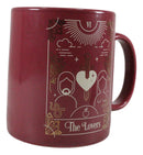 Wicca Fortune Teller Psychic Tarot Cards The Lovers Ceramic Tea Coffee Mug Cup