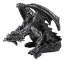 Ebros Gothic Crouching Ghost Dragon Of Erebor Mountain Statue 9.25"L Fantasy Dragons