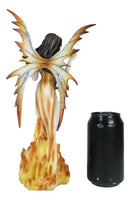 Elemental Pyre Fire Fairy Figurine Flame Ember Faerie Fantasy Sculpture 12"H