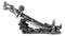 Fantasy Skull Bones Letter Opener Dagger With Gothic Dragon Castle Base Stand
