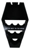 Gothic Vampire Black Coffin Casket Wine Glasses Bottles Rack Shelf Holder Stand