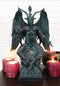 15"H Baphomet Sabbatic Goat Idol Occultic Statue Figurine Maxine Miller