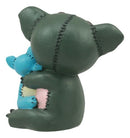 Furrybones Hugs Adorable Koala Bear With Blue Doll Skeleton Figurine 2.75"Tall