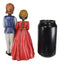 Day of The Dead Romeo And Juliet Skeleton Couple Figurine Love Never Dies Decor