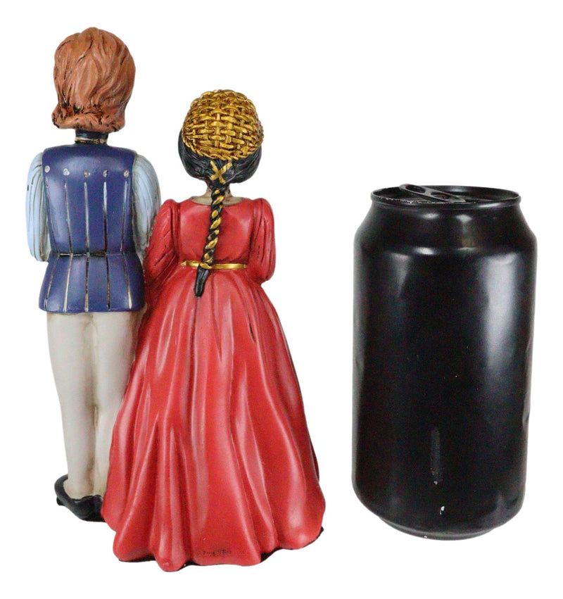 Day of The Dead Romeo And Juliet Skeleton Couple Figurine Love Never Dies Decor
