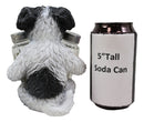 Ebros Hugging Pooch Shih Tzu Glass Salt Pepper Shakers Holder Figurine 6"Tall