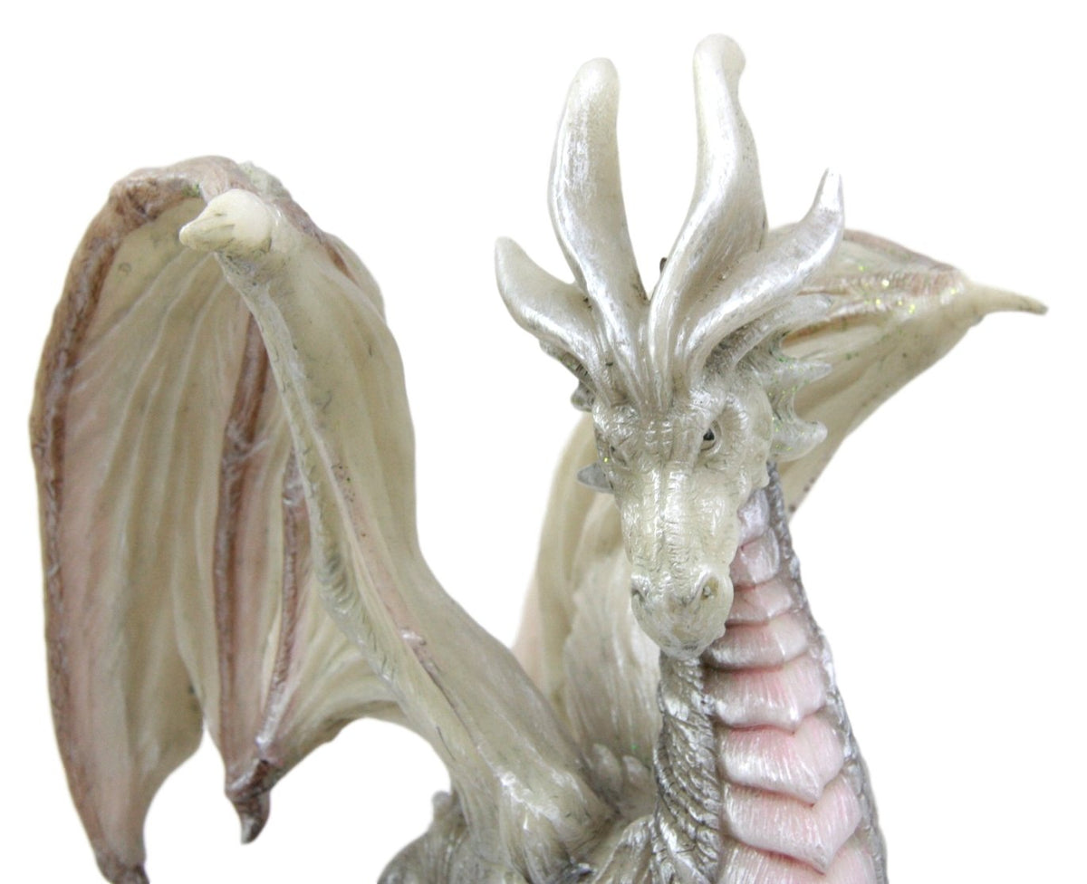 Ebros Fantasy Battle of Thrones Aged Wraith Hydra Wise Old Dragon 8" Tall Figurine - Ebros Gift