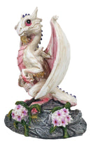Colorful Fruits Vegetables Pale White Garlic Dragon Figurine Fairy Garden Decor