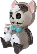 Ebros Furrybones Ferris Figurine in Ferret Costume 3 Inch Tall Collectible