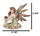 Amy Brown Thinking Of You Steampunk Aviator Pilot Fairy In Robot Wings Figurine
