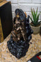 Ebros Sabbatic Goat Baphomet Pentagram Sigil Backflow Cone Incense Burner Figurine