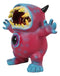 Underbedz Bellye Scary Tie Dye Cyclops Eye In Belly Sharp Fangs Monster Figurine