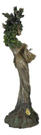 Tree Woman Gaia Dryad Ent Native Earth Goddess Hugging Nest With Birds Figurine
